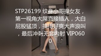 STP26199 纹身小哥操女友，第一视角大屌直接插入，大白屁股猛顶，搞得好爽大声浪叫，最后冲刺无套内射 VIP0600