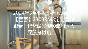 2024年3月亚洲小姐秀人模特【蕾蕾】2300RMB定制福利跟金主爸爸做爱视频流出这大屁股身材喷血！