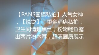 【PANS国模私拍】人气女神，【锐锐】，重金酒店私拍，卫生间情趣黑丝，粉嫩鲍鱼露出两片粉木耳，超清画质展示