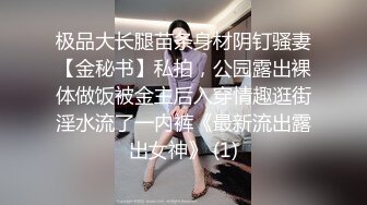 极品大长腿苗条身材阴钉骚妻【金秘书】私拍，公园露出裸体做饭被金主后入穿情趣逛街淫水流了一内裤《最新流出露出女神》 (1)