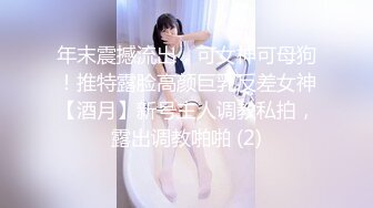 年末震撼流出，可女神可母狗！推特露脸高颜巨乳反差女神【酒月】新号主人调教私拍，露出调教啪啪 (2)