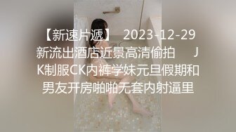 【新速片遞】  2023-12-29新流出酒店近景高清偷拍❤️JK制服CK内裤学妹元旦假期和男友开房啪啪无套内射逼里