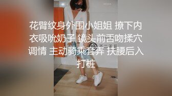 花臂纹身外围小姐姐 撩下内衣吸吮奶子 镜头前舌吻揉穴调情 主动骑乘套弄 扶腰后入打桩