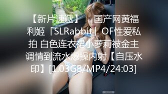 【新片速遞】  ✨国产网黄福利姬「SLRabbit」OF性爱私拍 白色连衣裙小萝莉被金主调情到流水爆操内射【自压水印】[1.03GB/MP4/24:03]