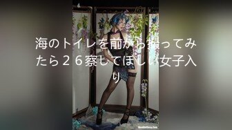 海のトイレを前から撮ってみたら２６察してほしい女子入り