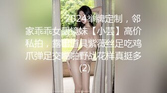 ⚫️⚫️⚫️2024举牌定制，邻家乖乖女眼镜妹【小芸】高价私拍，露出道具紫薇丝足吃鸡爪弹足交啪啪野战花样真挺多 (2)